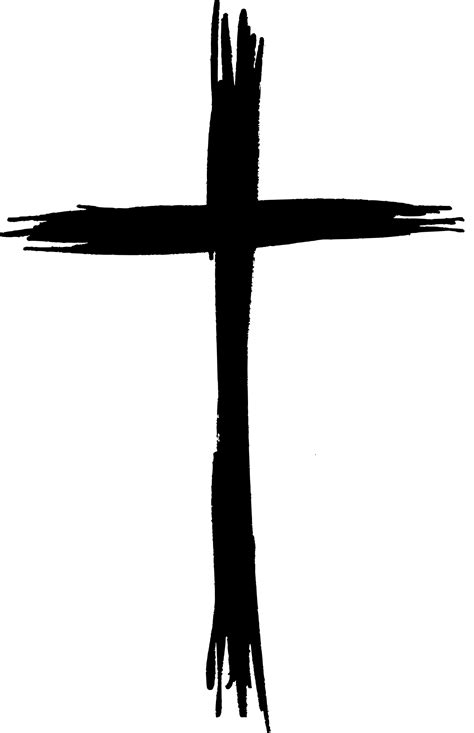 Drawn Cross Svg