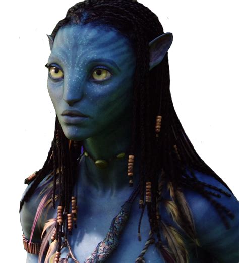 A Woman With Blue Makeup And Dreadlocks On Her Head Is Looking At The