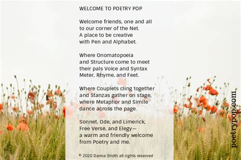 Poetry Pop Welcome Poem Poetry Pop Poetry Blog