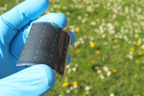 New Efficiency Record For Flexible Cigs Solar Cells