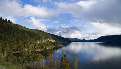 Opplev brackendale på sitt beste! Midday At Christina Lake Bc Photograph by Carol Hathaway