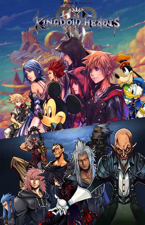 Kingdom Hearts Iii Cover Concept By The Dark Mamba 995 On Deviantart