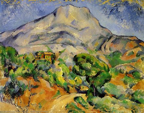 Art Reproductions Mont Sainte Victoire 1900 By Paul Cezanne 1839 1906