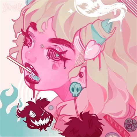 Pin By Allysa Schultz On Manga Anime Y Otros Pastel Goth Art