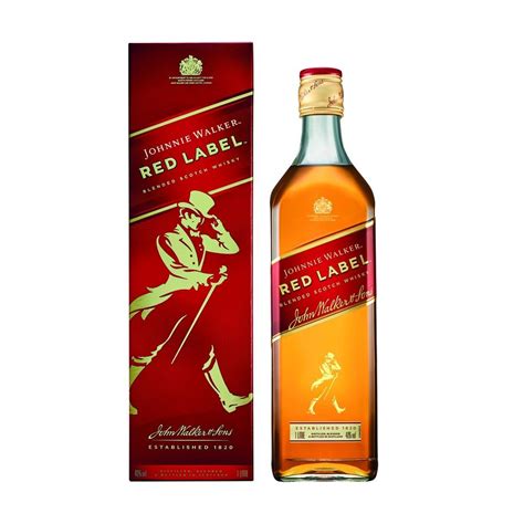 Johnnie Walker Red Label Blended Scotch Whisky L Aelia Duty Free