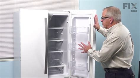 Whirlpool Refrigerator Repair How To Replace The Gasket Youtube