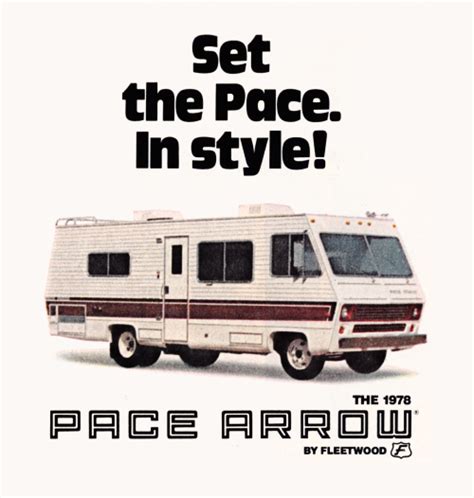 Detail From 1977 Advertisement For The ‘78 Pace Arrow Motor Home