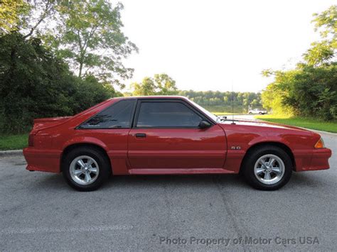 Used mustang gt hatchback prices. 1992 Ford Mustang 2dr Hatchback GT 17,550 Miles Red ...