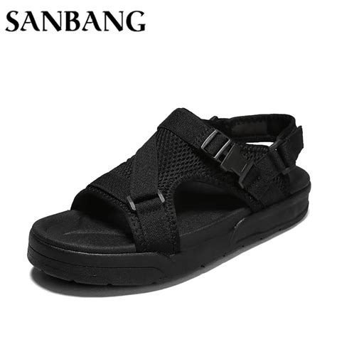 Mens Summer Shoes Men Breathable Canvas Sandals Unisex Soft Durable