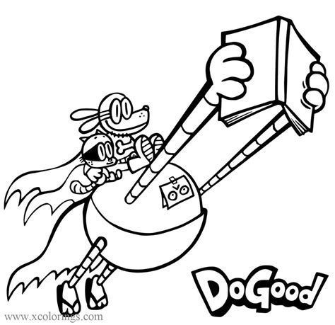 Dog man, li'l petey (a.k.a. Dog Man Coloring Pages Archives - XColorings