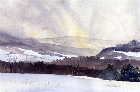 Tony Conner Plein Air Landscape Landscape Paintings Master Watercolor