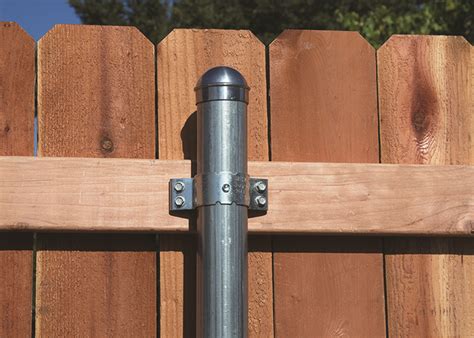 Metal Fence Post Bracket Professional Deck Builder Fencing And