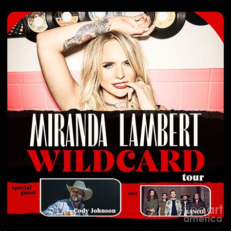 Miranda Lambert Wildcard Tour 2020 Photograph By Claudia Agnezia Fine
