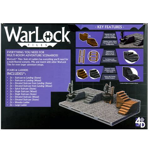 Warlock Tiles Stairs And Ladders La Boutique Tabletop