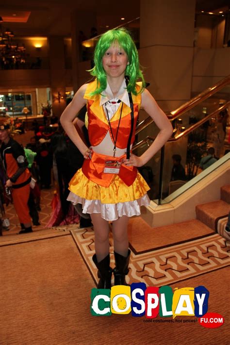 Gumi Cosplay From Vocaloid In Pacific Media Expo 2012 United States