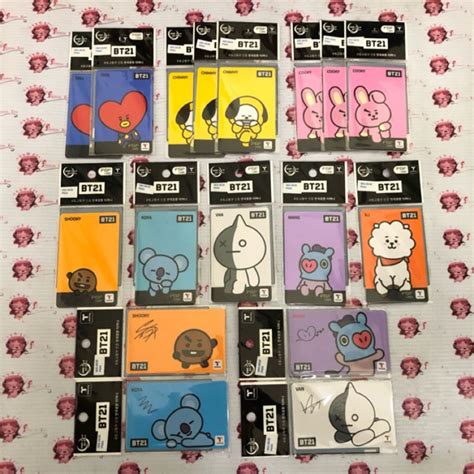 Bt21 By Bts Official Tmoney Cards Shopee Philippines