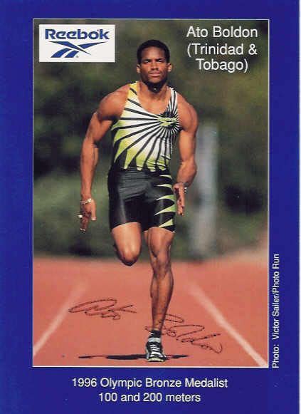 Ato Boldon Sprint Olympians Trinidad And Tobago Olympics