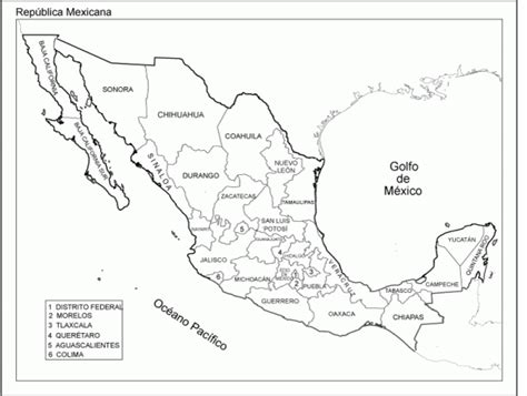 Mapas Del Estado De M Xico Para Descargar Y Colorear Colorear Im Genes Hot Sex Picture
