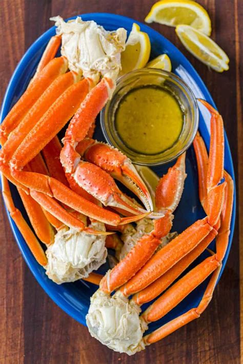 Plan on 1 pound of crab legs per person. Crab Legs - 4 Easy Ways (VIDEO) - NatashasKitchen.com