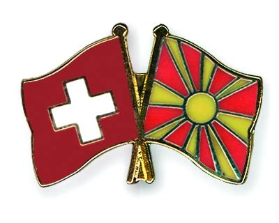 Hier gibts die flagge von mazedonien in zum kostenlosen download. Flaggen- und Fahnen-Pins Schweiz-Mazedonien