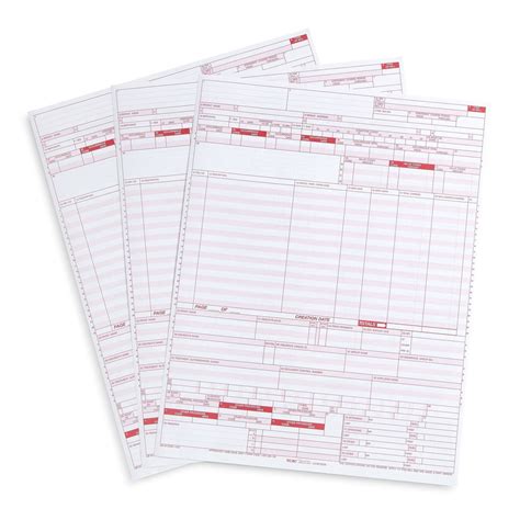 Blue Summit Supplies Medical Claims Forms Ub 04 Cms 1450 500 Pack