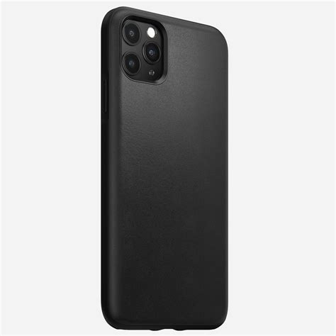 Modern Leather Leather Case For Iphone 11 Pro Max Black Nomad®