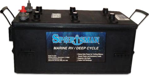 Sportsman Marinerv Deep Cycle Batteries Midstate Battery