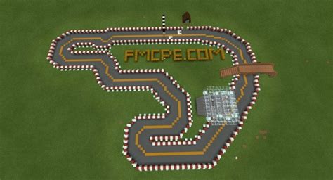A nascar schedule is important because it informs us about when the race will take place. Race track map for Minecraft PE