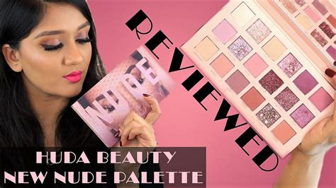 Huda Beauty The New Nude Eyeshadow Palette Swatches Review Youtube My