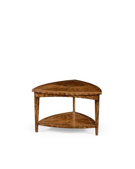 494685 Jonathan Charles Cosmo Hyedua Wood Triangular Coffee Table