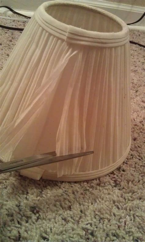 Tutorial Recover Pleated Lampshade Lampshade Redo Lampshades