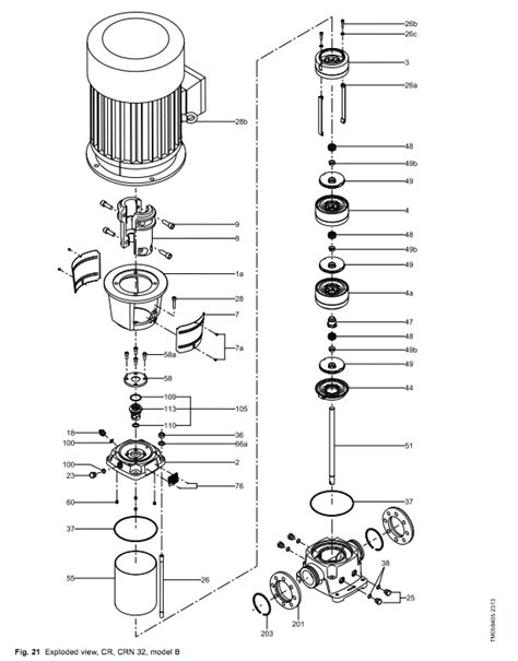 Grundfos Pump Parts Diagram