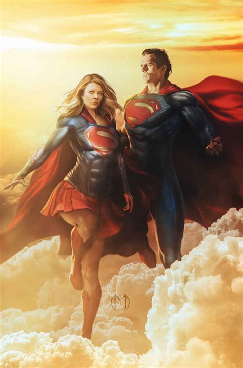 Spectacular Fan Art Of Natalie Dormer As Supergirl