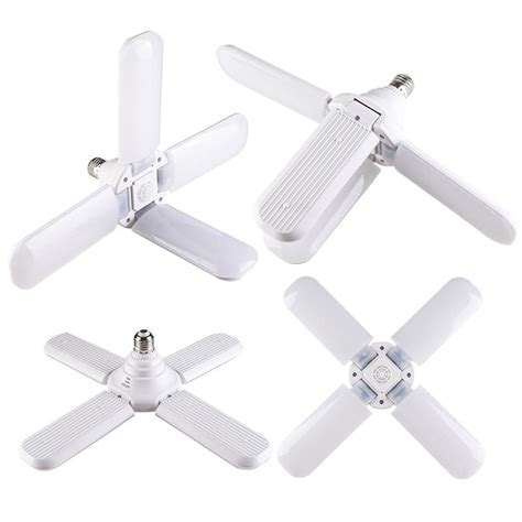 Smart lights can be successfully used in most ceiling fans (assuming you can find bulbs that fit the smaller socket type), but if the ceiling fan acts as a dimmer then smart light. Original AC95-265V 60W E27 LED Light Bulb Foldable Fan ...