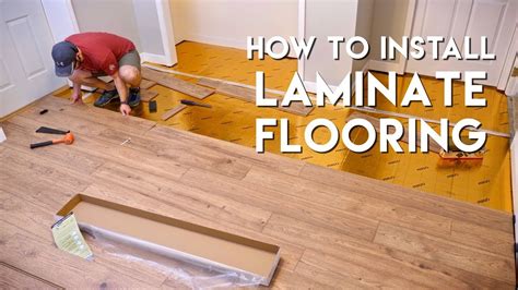 Installing Laminate Flooring For The First Time Home Renovation