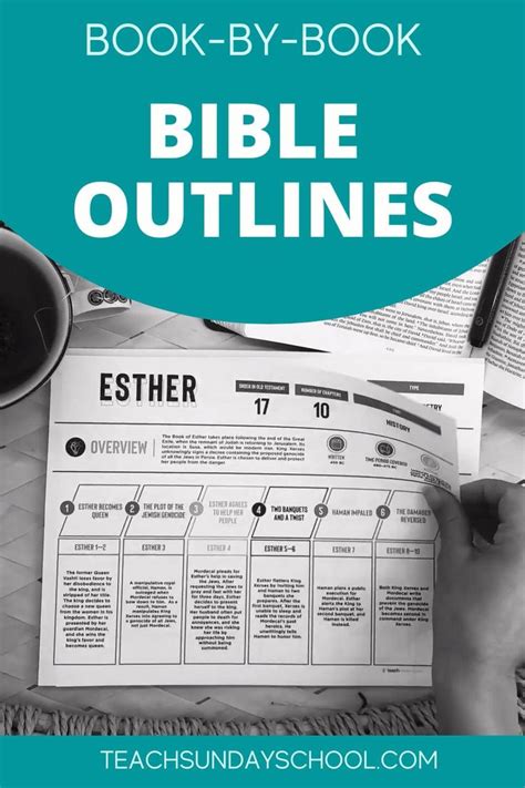 Books Of The Bible Outlines Printable Video Bible Study Lessons