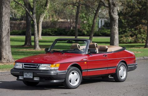 No Reserve 1989 Saab 900 Turbo Convertible 5 Speed For Sale On Bat