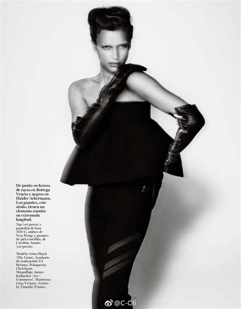 Irina Shayk By Mario Testino For Vogue Spain August