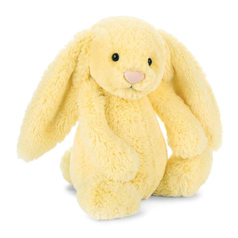 Jellycat Bashful Lemon Bunny Stuffed Animal Medium 12 Inches Ebay