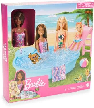 Mattel Barbie R Doll Pool Playset ShopStyle Action Toy Figures