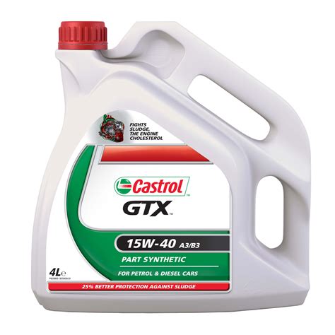Castrol Gtx 15w 40 A3 B4 For Petrol And Diesel