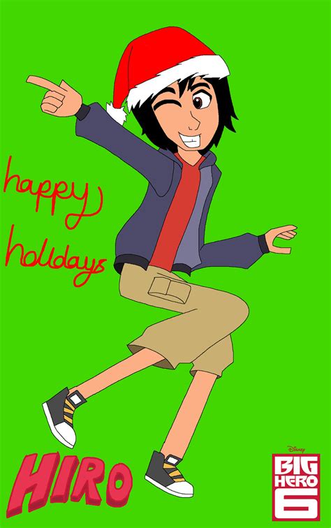 Hiro Hamada Happy Holidays By Cartoonanimefan2000 On Deviantart