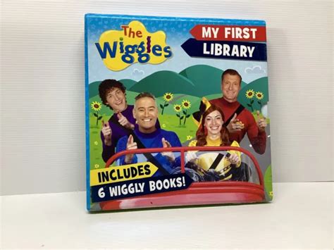 The Wiggles My First Library Box Set Of 6 Wiggly Books Emma 2017 1st