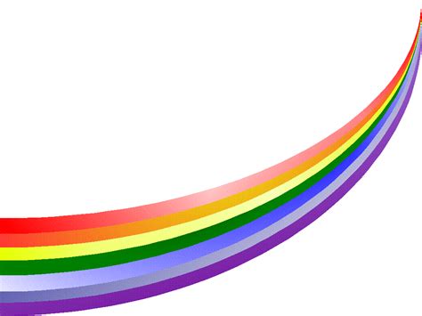 Curved Rainbow Transparent Png Stickpng