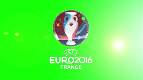 Uefa euro 2016 logo vector free downloadis ideal for online marketing, promotional and other general purpose. Euro 2016 Logo Intro HD Green Screen - YouTube