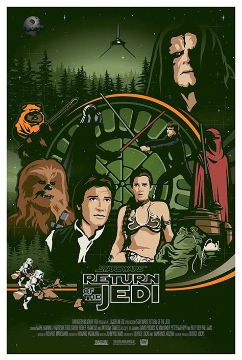 Original Star Wars Trilogy Poster Series By Brad Bishop Star Wars
