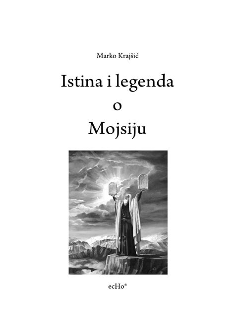 Marko Krajsic Istina I Legenda O Mojsiju Pdf