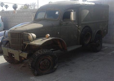Wwii Classic 1941 Dodge Wc18 Ambulance Power Wagon Military For Sale