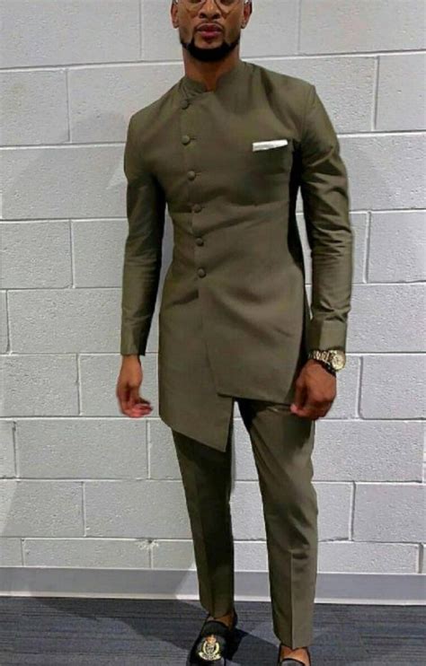 African Clothing For Men African Men Wedding Suit Etsy