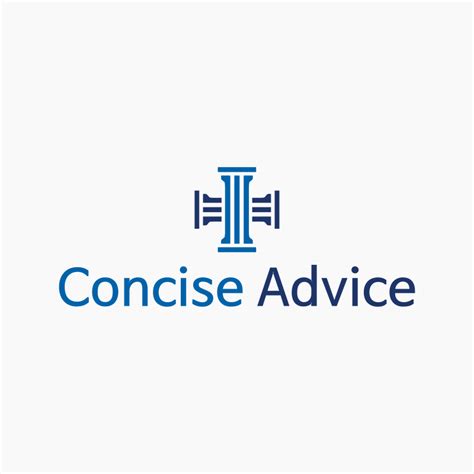 Concise Advice Law Firm Logo Template Bobcares Logo Designs Services